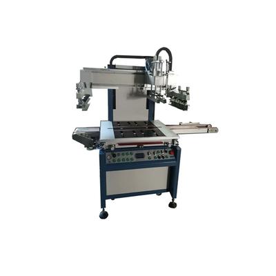 Semiautomatic glass positioning screen printing machine