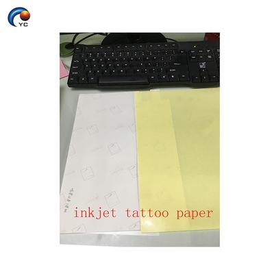 Digital Inkjet / laser tattoo paper for skin with non-toxic